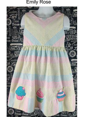 Emily Rose Gingham Dress Size 6